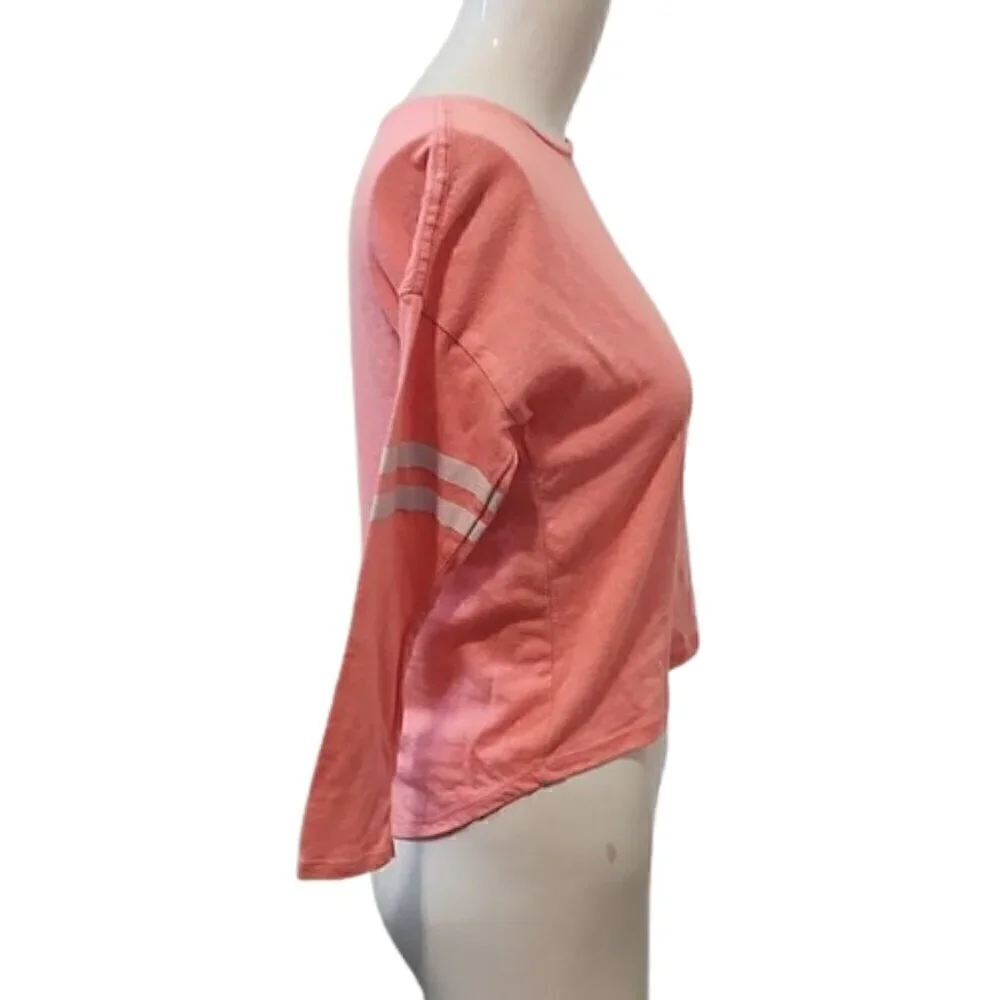 [Old Navy] Pink Scoop Neck Long Sleeve - Size M